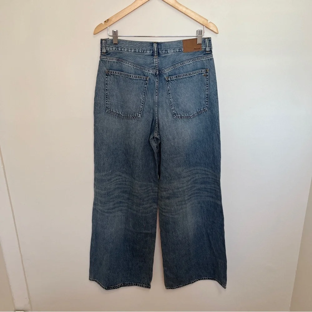 NWT Madewell Super Wide Leg Jeans 100% Cotton Size 29 - Picture 7 of 8